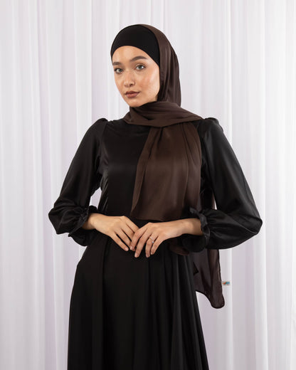 Plain Satin Scarf