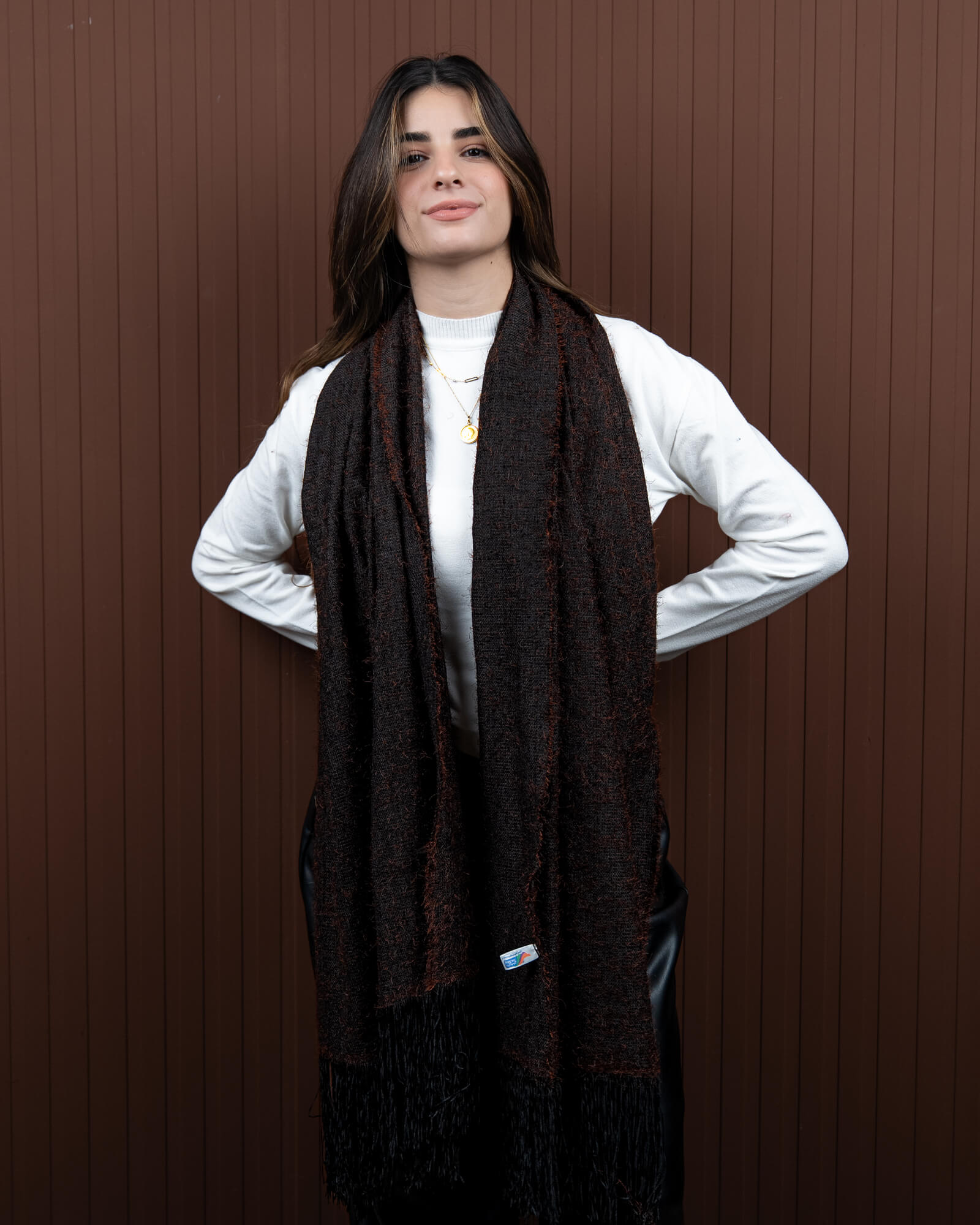 Tie Shop | Chunky Shawl – Multicolor Winter Shawl for Women 