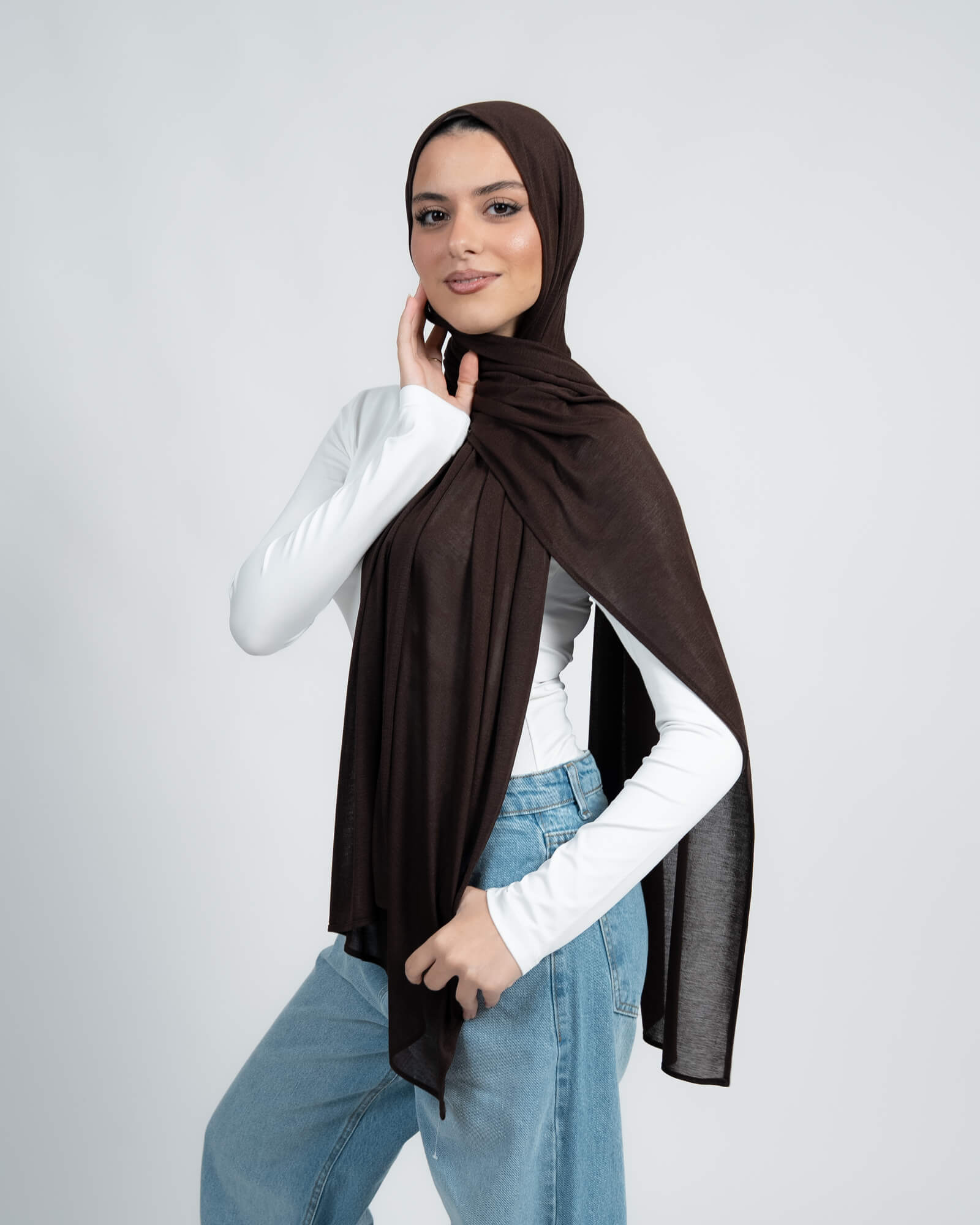 Tie Shop | Flow Kuwaiti Scarf – Elegant Everyday Hijab 