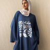 Printed Comfy Shirt - Blue
