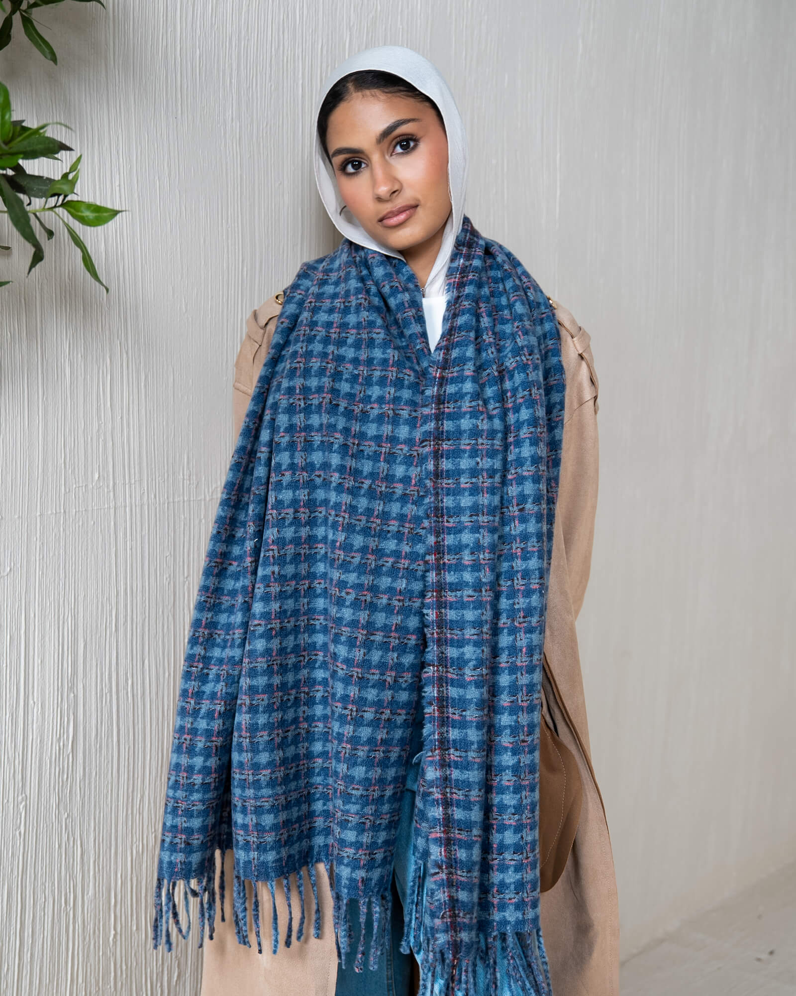 Tie Shop | Elegant Shawl | Multicolor Winter Shawl for Women