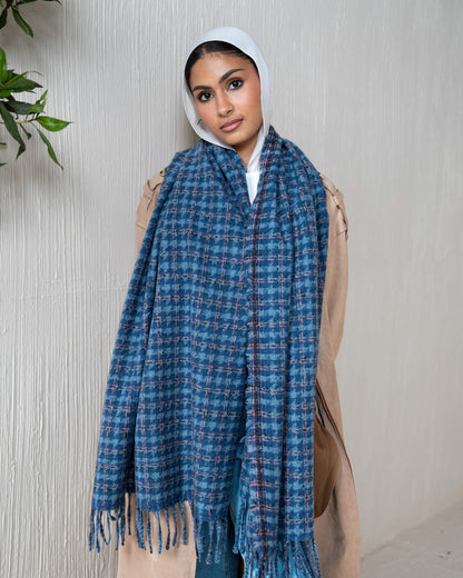 Tie Shop | Elegant Shawl | Multicolor Winter Shawl for Women