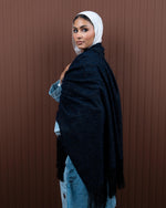 Tie Shop | Chunky Shawl – Multicolor Winter Shawl for Women 