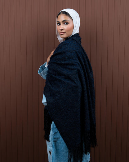 Tie Shop | Chunky Shawl – Multicolor Winter Shawl for Women 