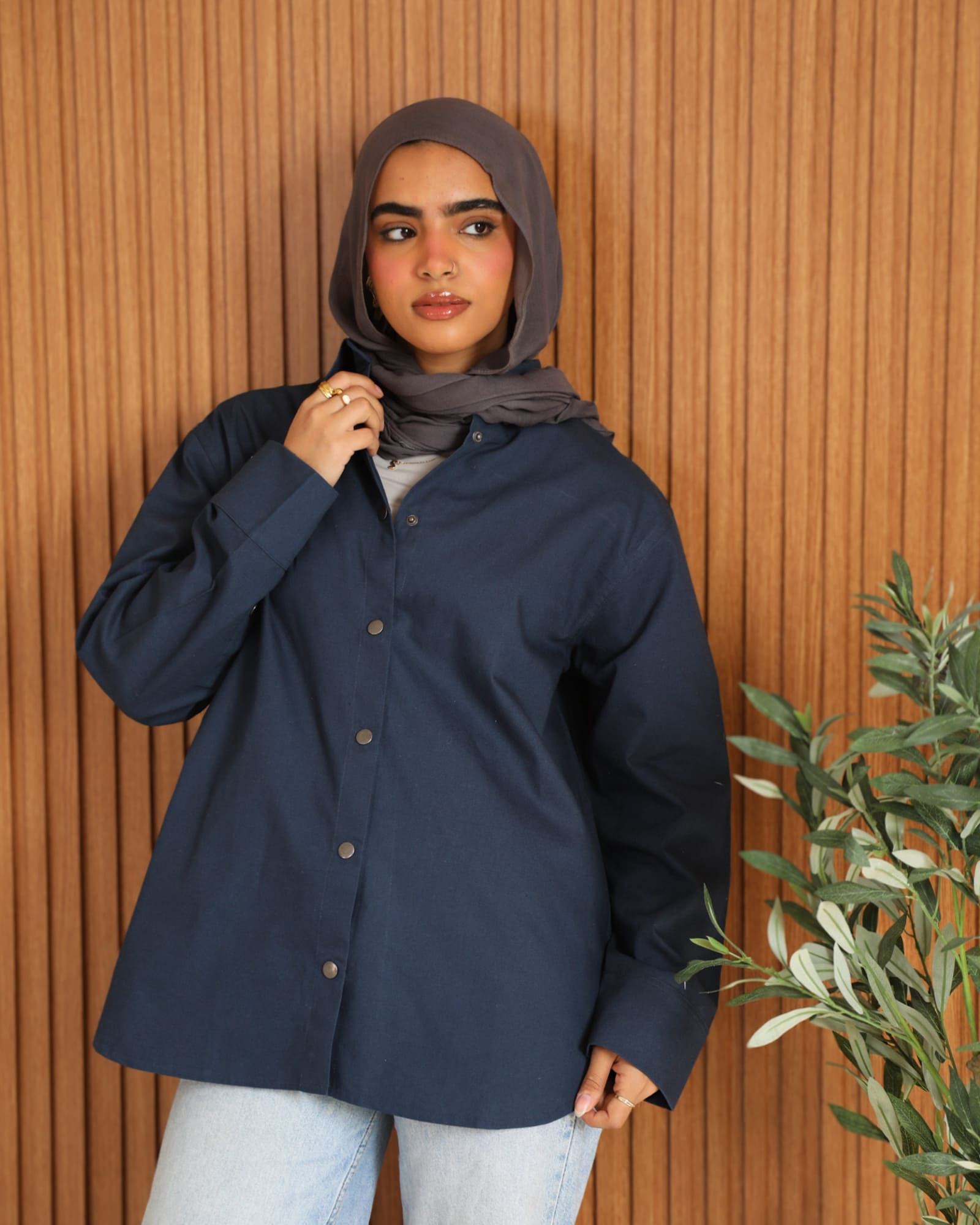 Tie Shop | Modest Wear | Button Style Shirt | Simply Linen Shirt