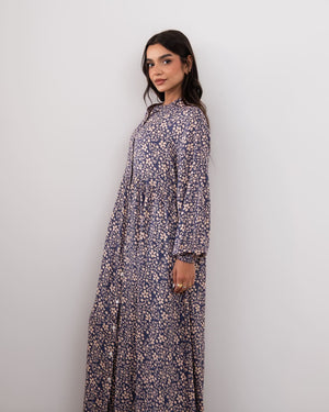Linda dress | Linda dress Wear Stylish Summer Outfit | Baby Blue - Dark Blue