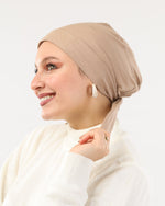 Padded Cotton Bonnet, Inner Caps , بونية ربط عريض , سورتيت, بونية تحت الحجاب