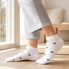Women Socks - White - Black