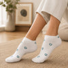 Women Socks - White - Blue