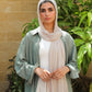 Tie Shop | Cloudy Cotton Scarf | باندل طرحة قطن ليكرا و بونية