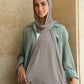 Tie Shop | Cloudy Cotton Scarf | باندل طرحة قطن ليكرا و بونية