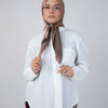 Sera square - Mocha Brown With Dark Chocolate And Champagne Accent