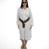 Shirt Dress - White