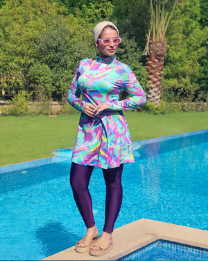 Tie Shop | Swim Pants - Tropika Leggings