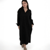 Shirt Dress - Black