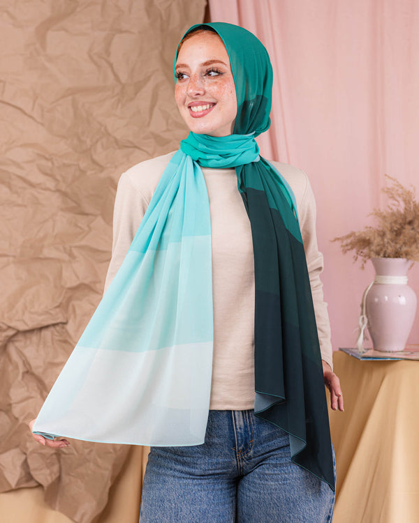 Tie Shop | Chi-Chi Chiffon Scarf | طرحه شيفون| حجاب شيفون	