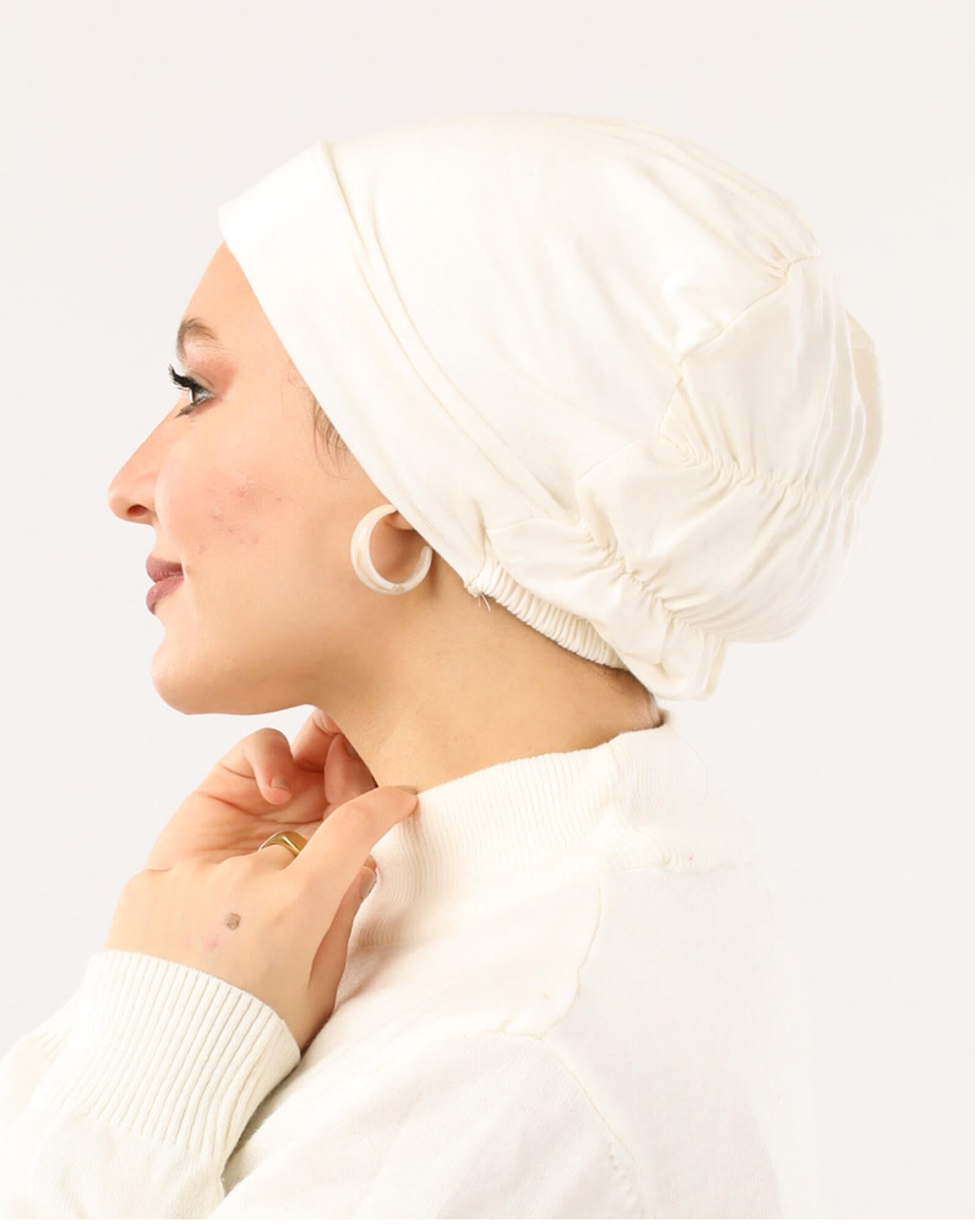Cotton Elastic Bonnet, Inner Caps , بونية طاقية قطن , سورتيت, بونية تحت الحجاب,بونية Tie Shop
