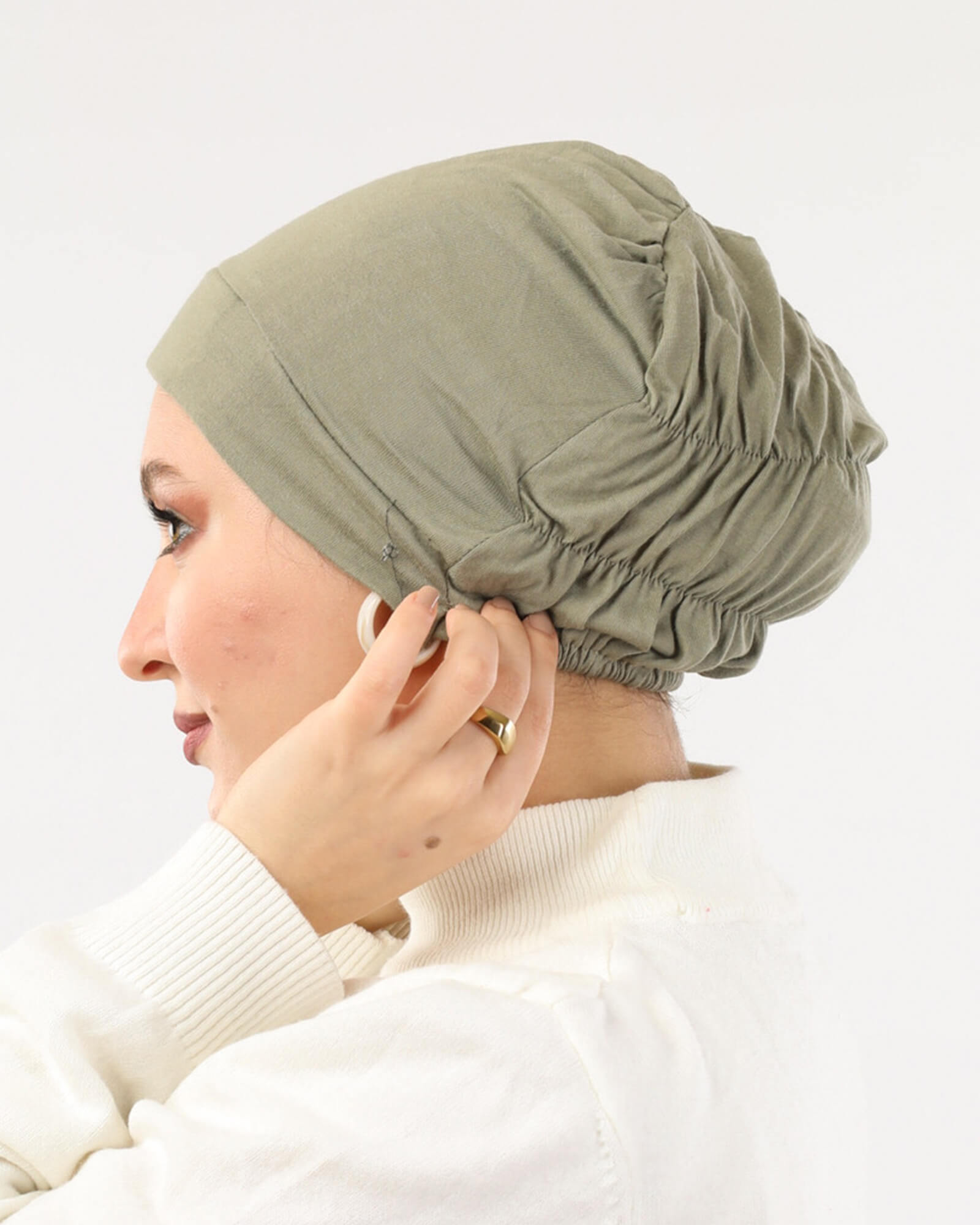 Cotton Elastic Bonnet, Inner Caps , بونية طاقية قطن , سورتيت, بونية تحت الحجاب,بونية Tie Shop