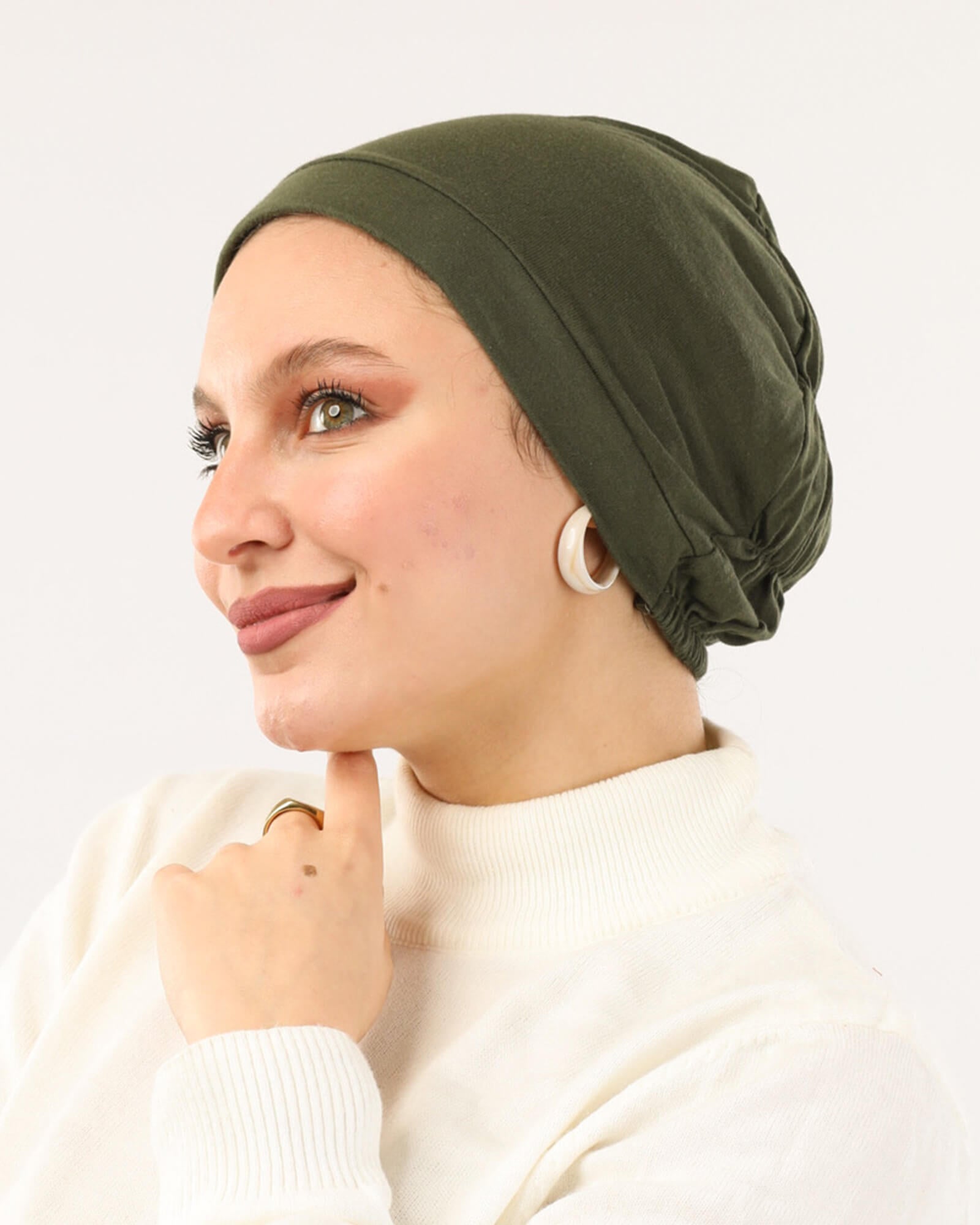 Cotton Elastic Bonnet, Inner Caps , بونية طاقية قطن , سورتيت, بونية تحت الحجاب,بونية Tie Shop