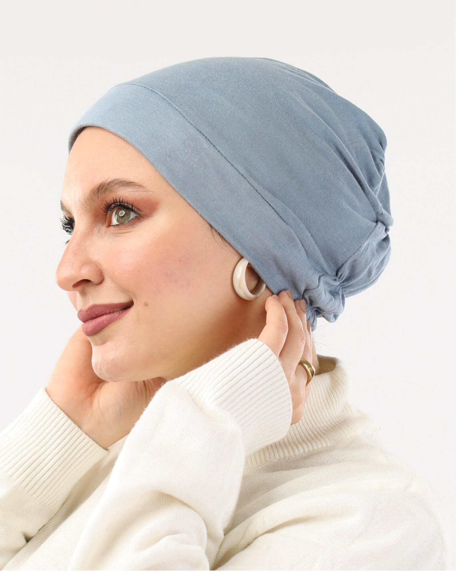 Cotton Elastic Bonnet, Inner Caps , بونية طاقية قطن , سورتيت, بونية تحت الحجاب,بونية Tie Shop