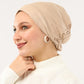 Cotton Elastic Bonnet, Inner Caps , بونية طاقية قطن , سورتيت, بونية تحت الحجاب,بونية Tie Shop