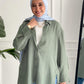 Tie Shop | Modest Wear | Button Style Shirt قميص كتان - بلوزة كتان