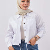Crop Shirt - White
