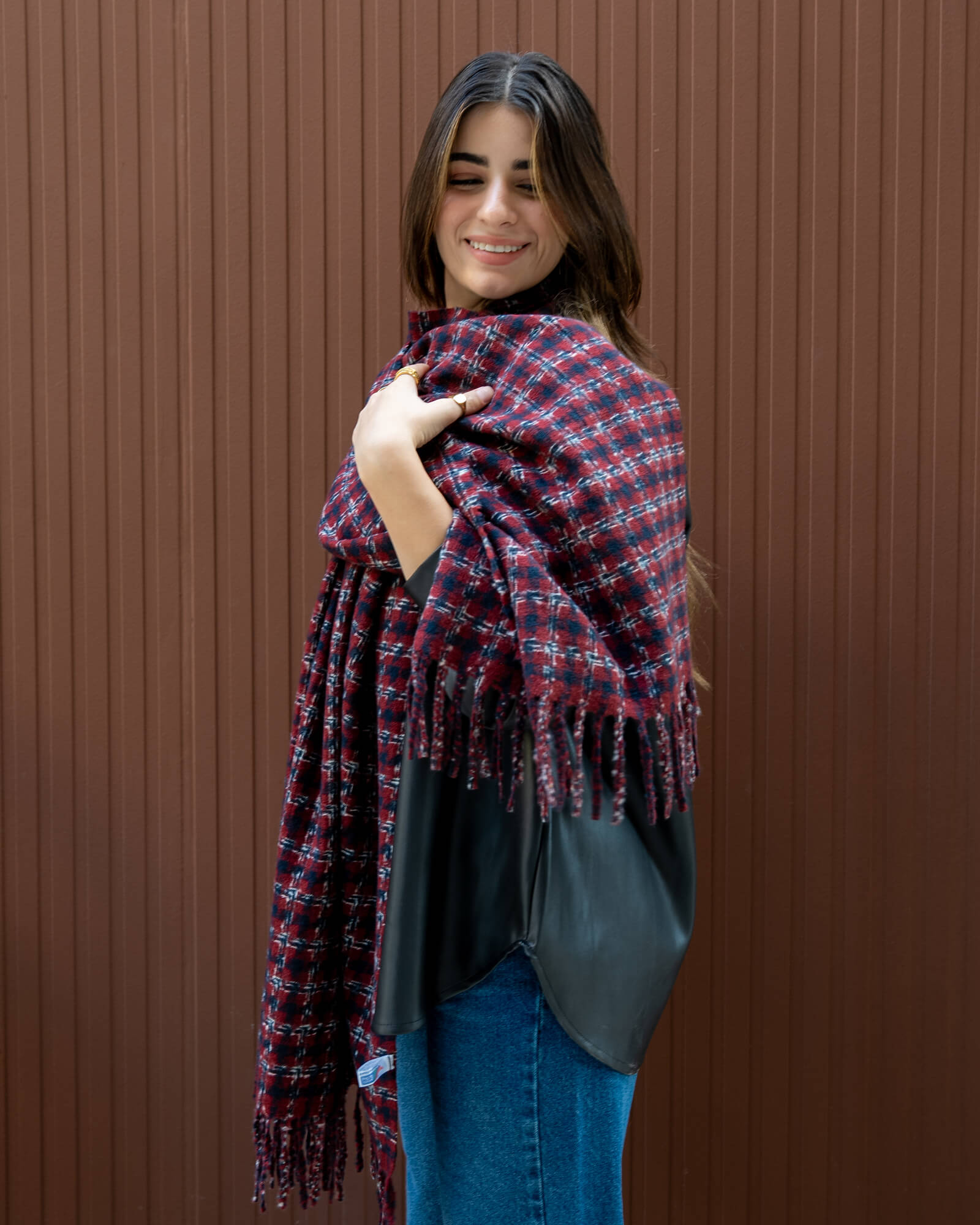 Tie Shop | Elegant Shawl | Multicolor Winter Shawl for Women