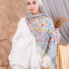 Digital Crinkled - Yellow - White - Red