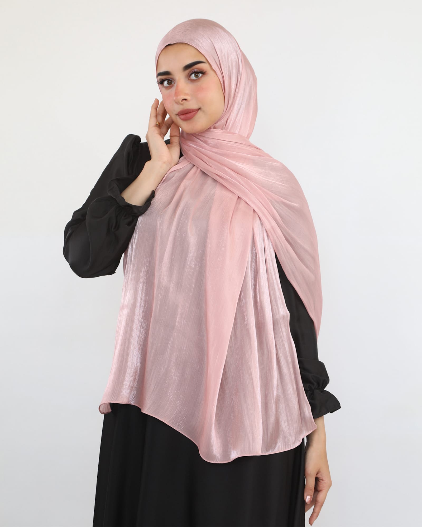 Shimmery Chiffon Scarf طرحة شيفون سادة - ايشارب شيفون سادة