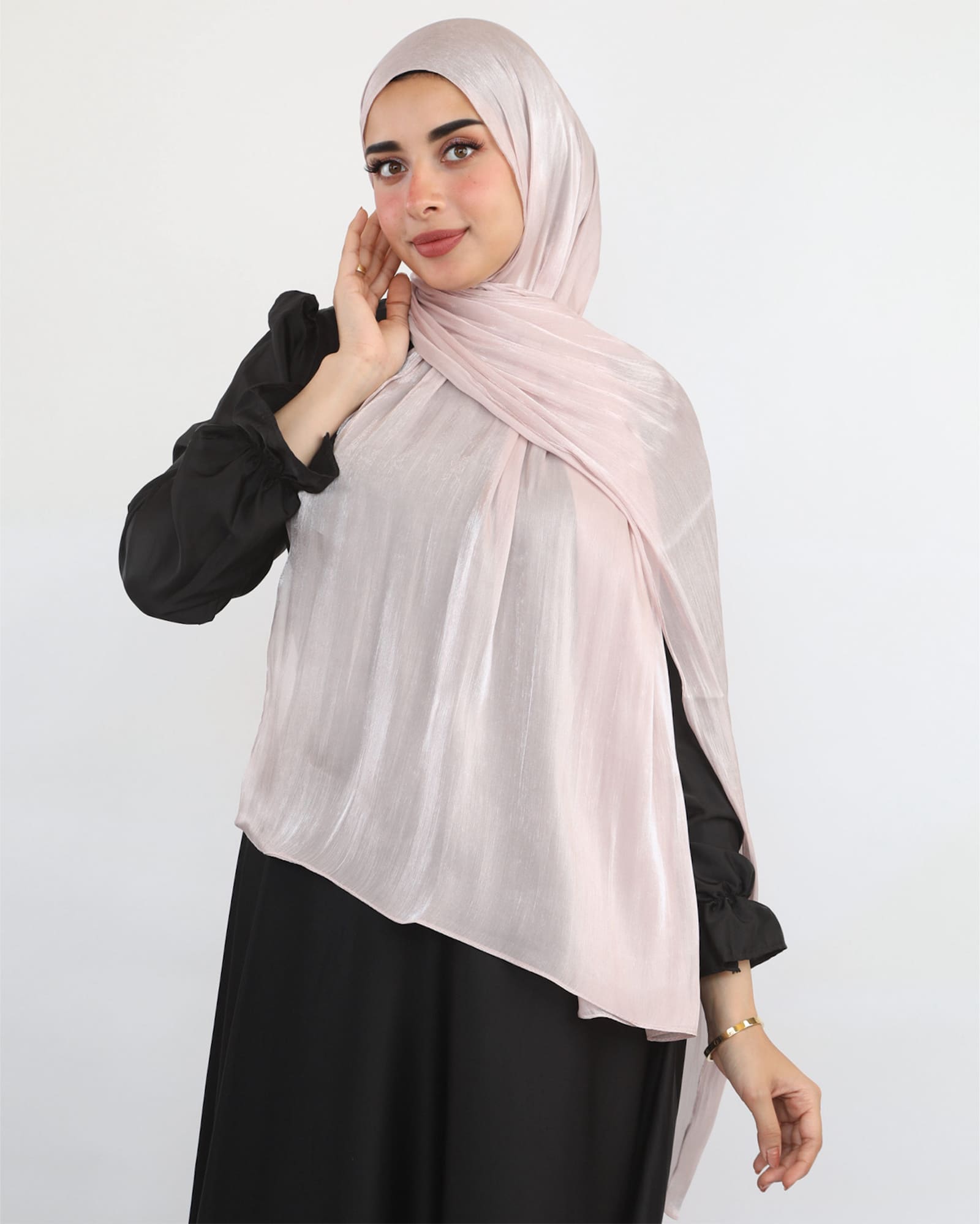 Shimmery Chiffon Scarf طرحة شيفون سادة - ايشارب شيفون سادة