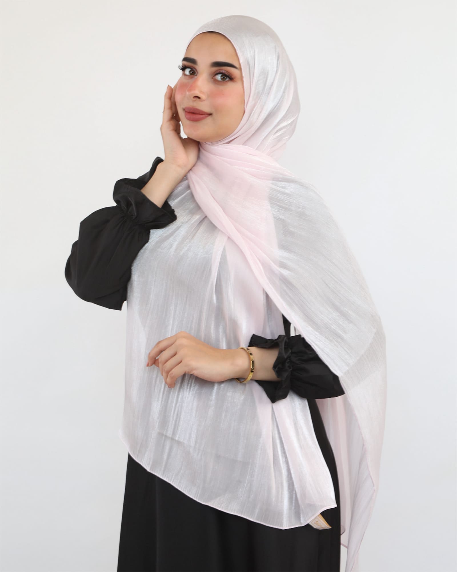 Shimmery Chiffon Scarf طرحة شيفون سادة - ايشارب شيفون سادة