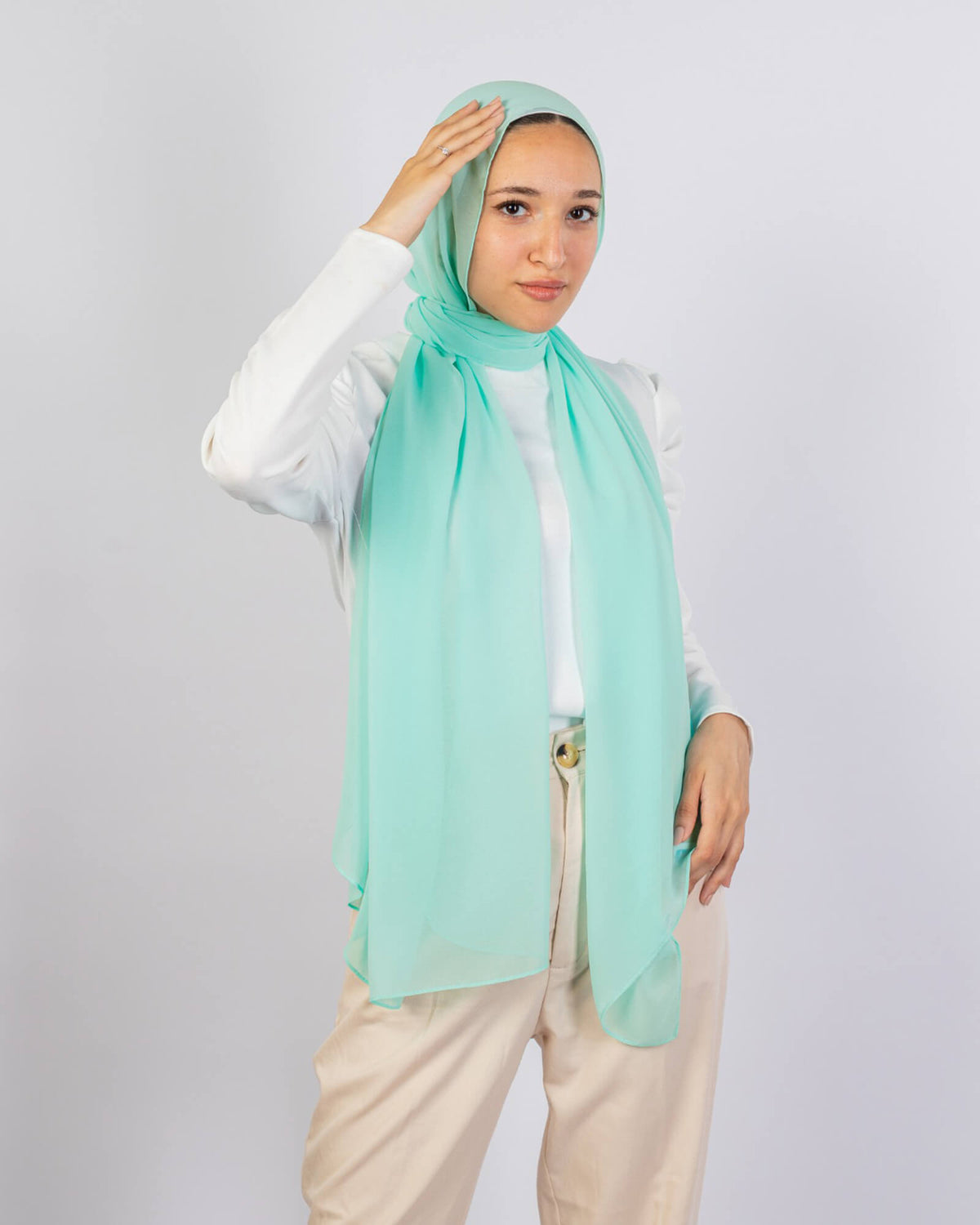 Tie Shop | Earthy Collection Scarf | Sea Green
