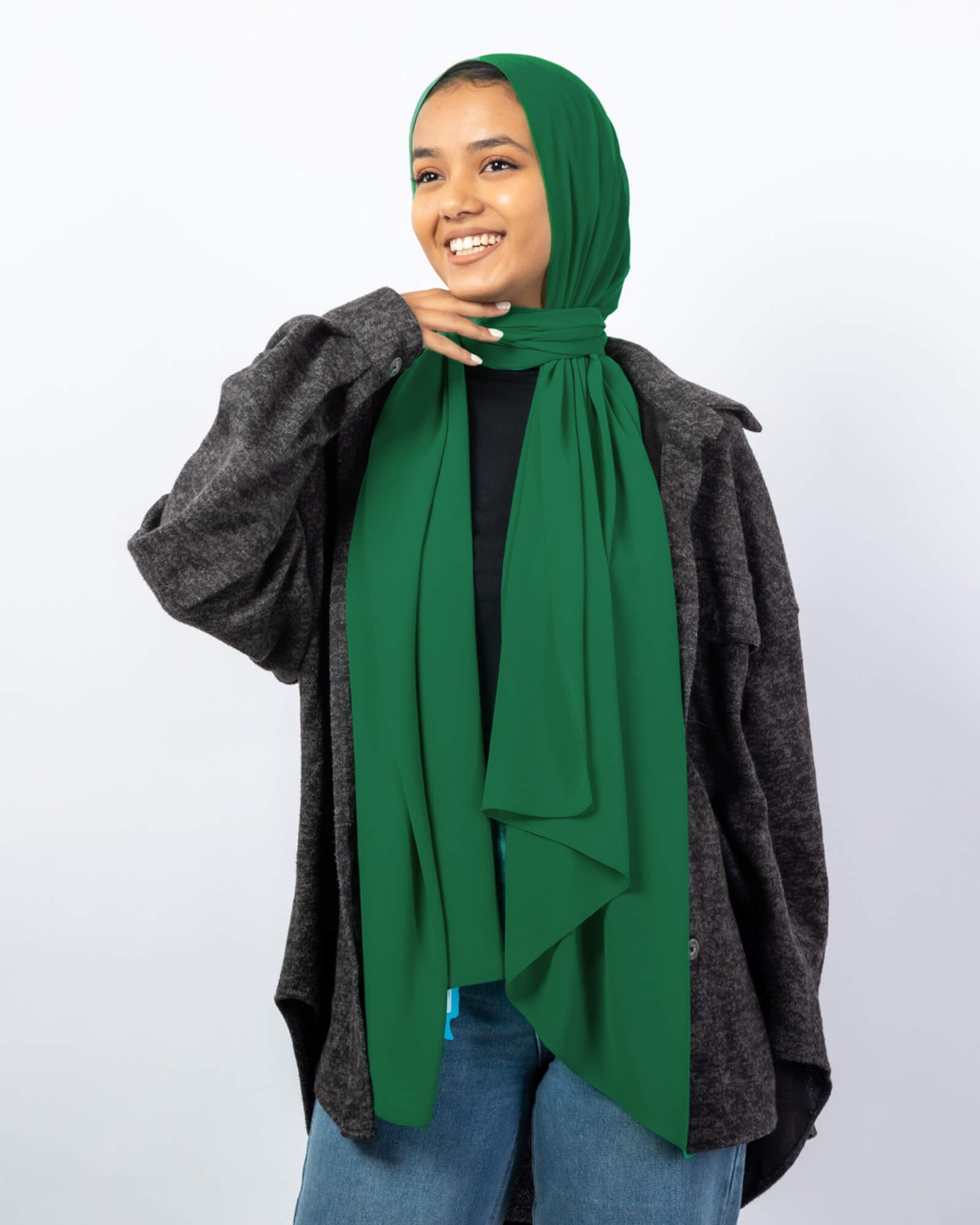 Earthy Collection Crepe Chiffon Scarf Soft Shades | Tie Shop