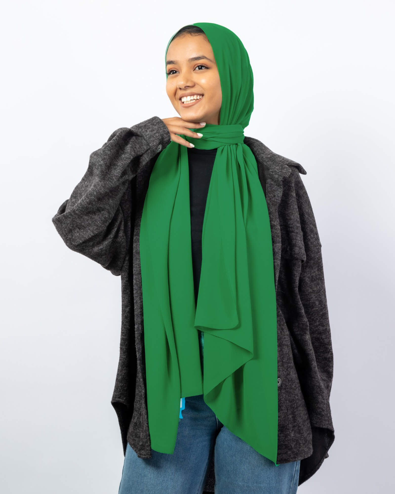 Earthy Collection Crepe Chiffon Scarf Soft Shades | Tie Shop