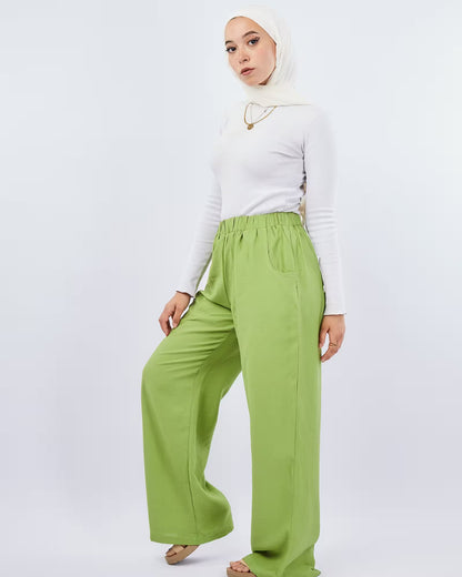 Wide Linen Pants