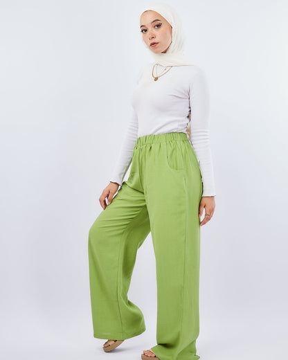 Wide Linen Pants