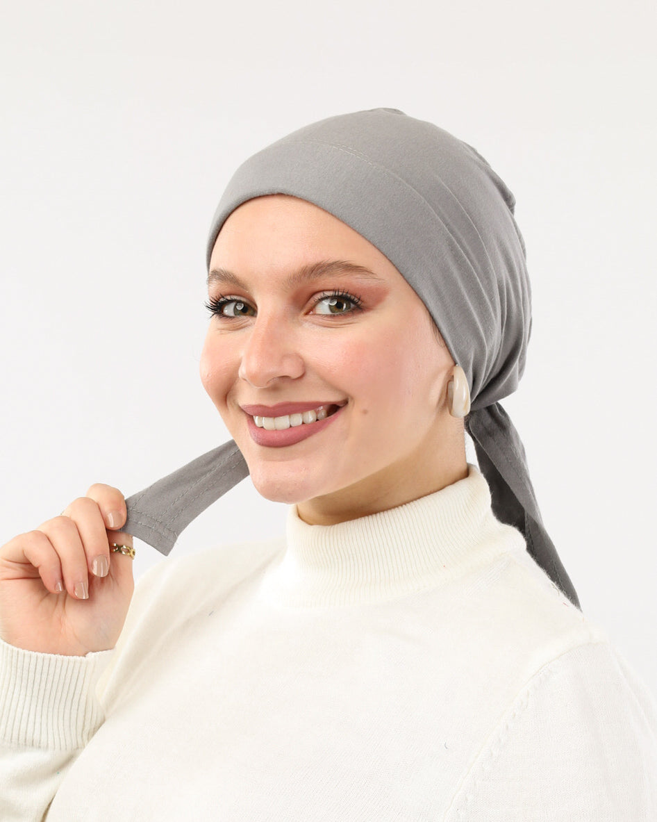 Padded Cotton Bonnet, Inner Caps , بونية ربط عريض , سورتيت, بونية تحت الحجاب Tie Shop 