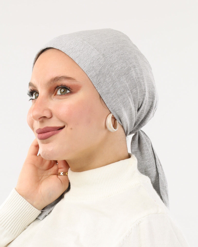 Padded Cotton Bonnet, Inner Caps , بونية ربط عريض , سورتيت, بونية تحت الحجاب Tie Shop