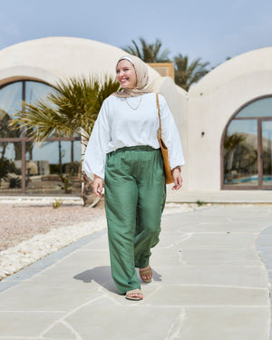 Wide Linen Pants