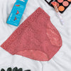 Lace Floral Bikini - Dust Pink