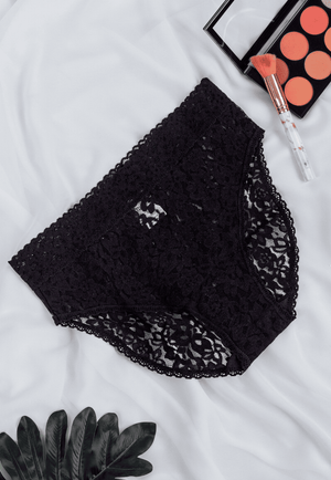 Tie Shop | Lace Floral Bikini Panty | women underwear