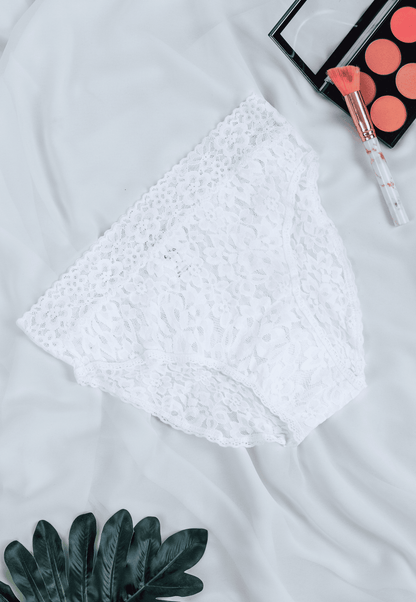 Tie Shop | Lace Floral Bikini Panty | women underwear