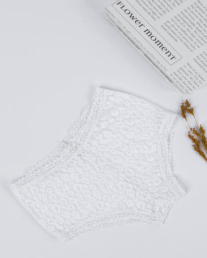 Tie Shop | Lace Cheetah Cheeky Panty | women underwear
