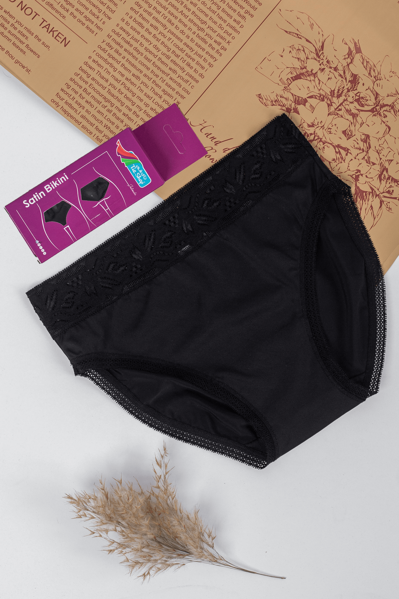 Tie Shop | Satin Bikini Panties | women underwear | Pack of 3
