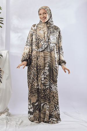 Printed Satin Isdal