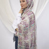 Chi-Chi CHiffon - Taupe And Mauve