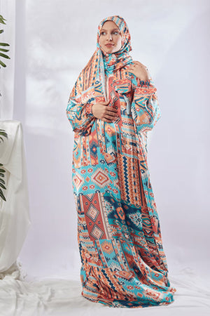 Printed Satin Isdal