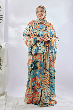 Printed Satin Isdal