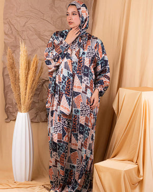 Printed Satin Isdal